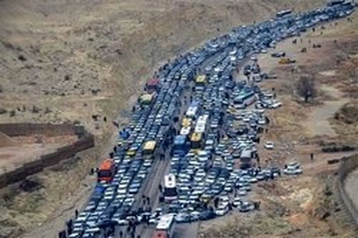 ترافیک در استان‌های غربی کشور پرحجم است