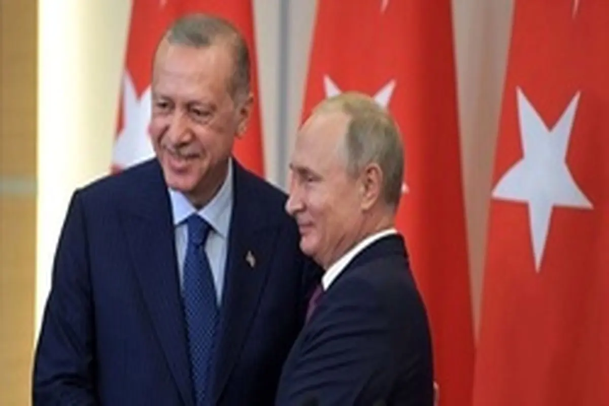 اردوغان به دعوت پوتین به روسیه می‌رود