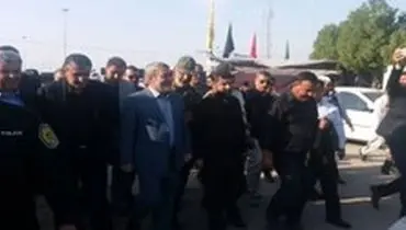 وزیر کشور وارد شلمچه شد