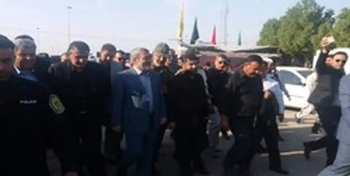 وزیر کشور وارد شلمچه شد
