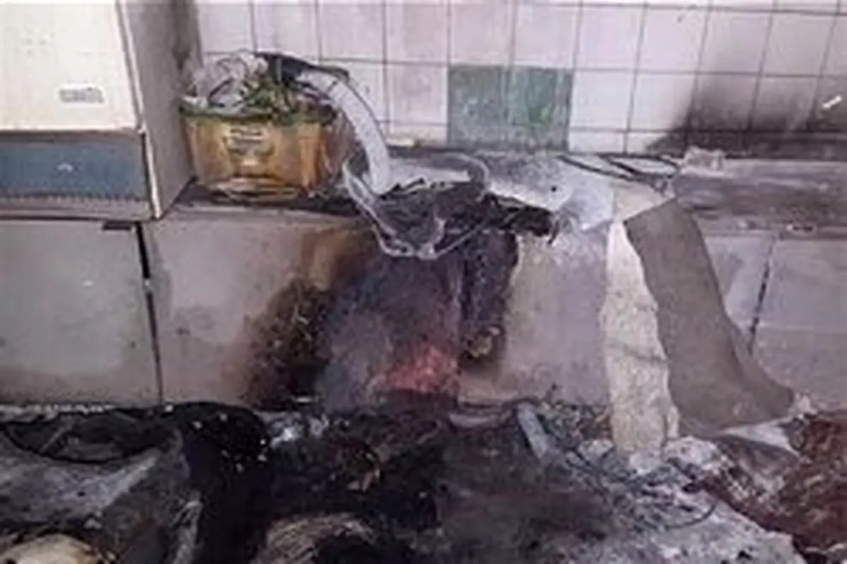 انفجار و آتش‌سوزی مغازه صافکاری ۳ مرد را سوزاند