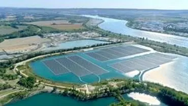 نیروگاه خورشیدی شناور در فرانسه افتتاح شد