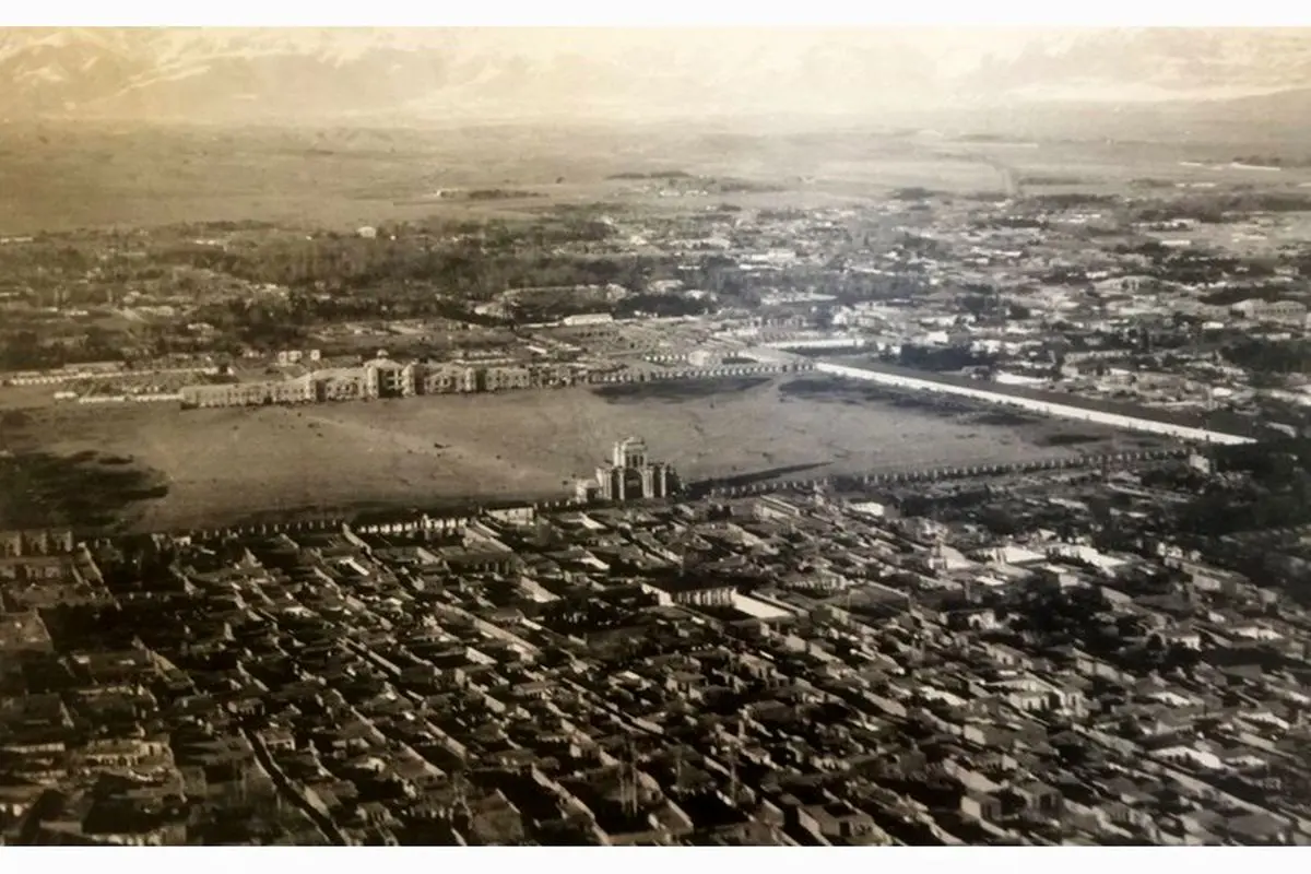 قدیمی‌ترین عکس هوایی تهران!+عکس