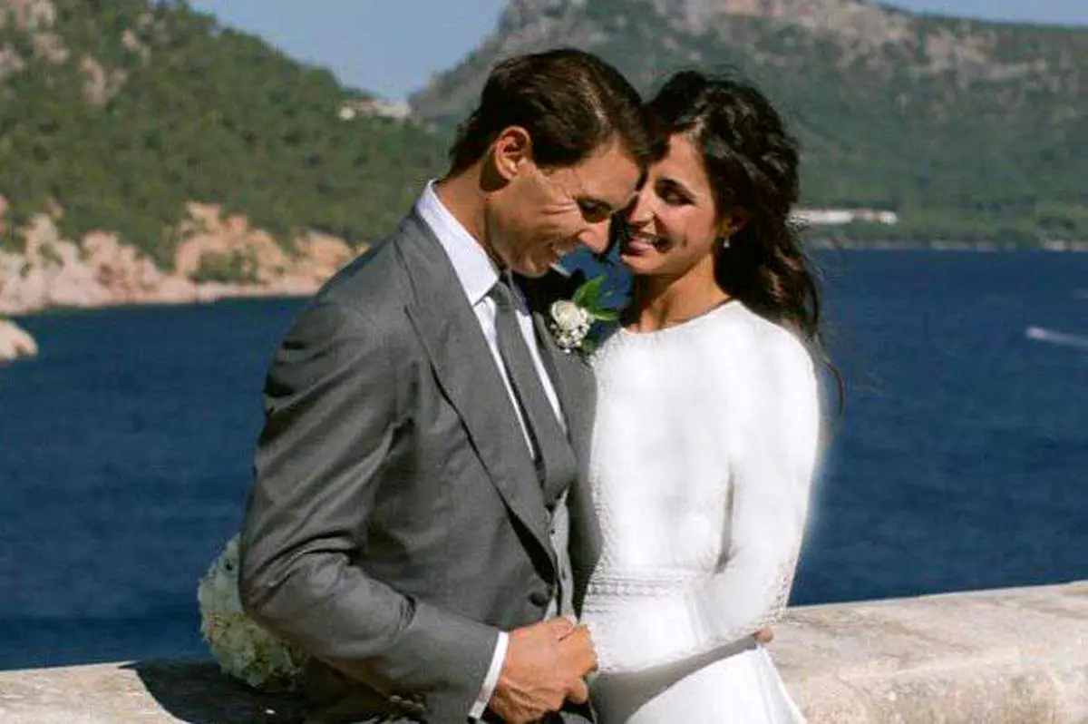 مراسم ازدواج رافائل نادال+عکس