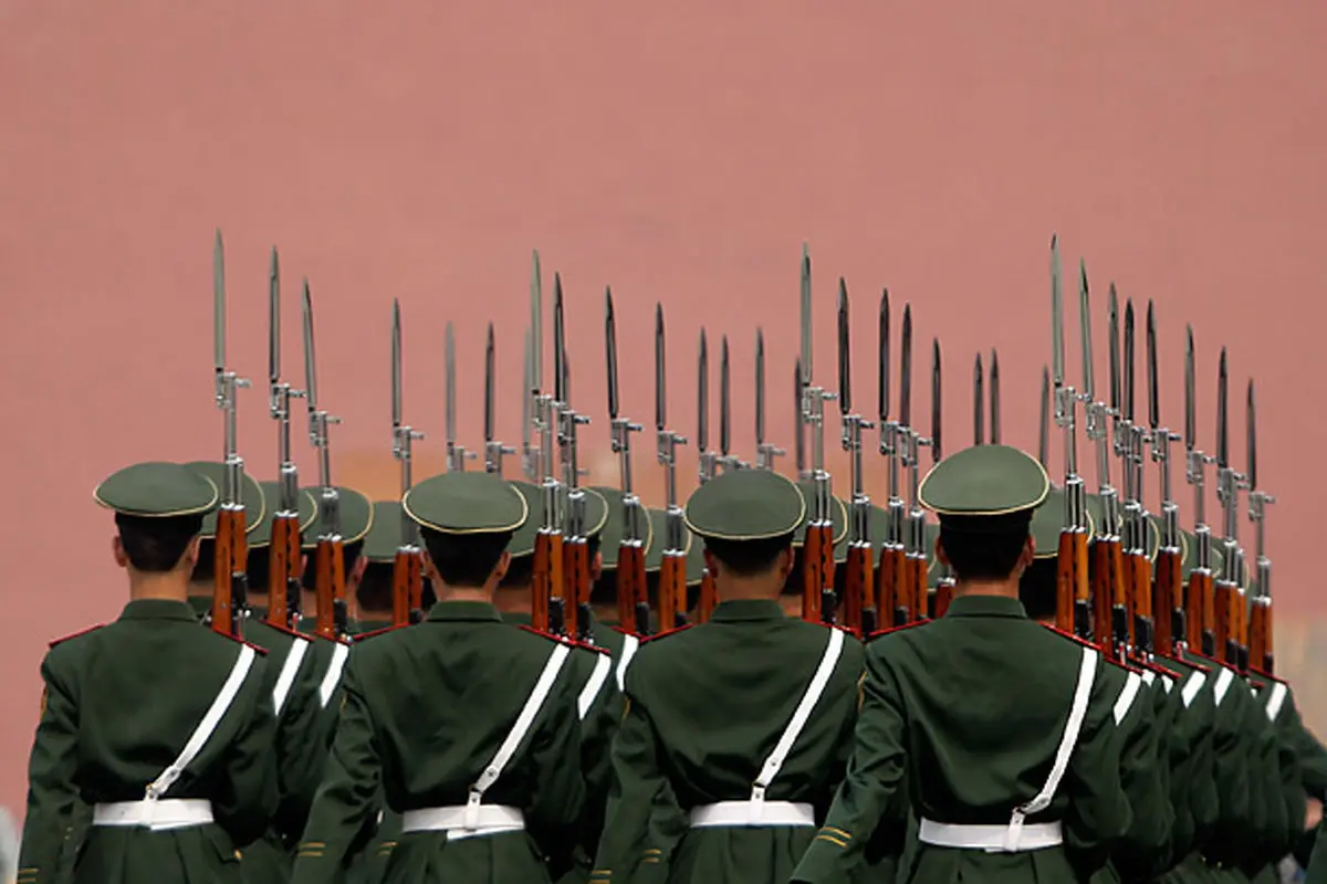 عکس:شبه نظامیان پکن