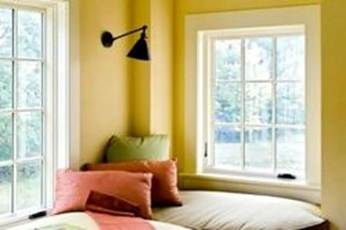 پرده مناسب برای پنجره‌های کوتاه و کم نور