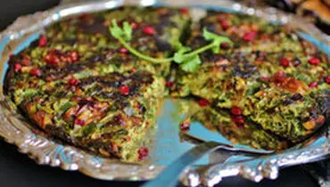 دستوری جدید برای پخت کوکوی لوبیا سبز