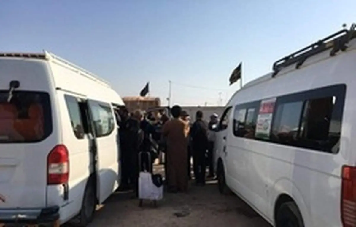 ترافیک پرحجم و روان در شلمچه و خسروی