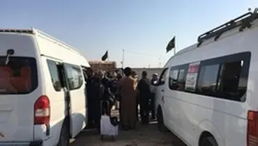 ترافیک پرحجم و روان در شلمچه و خسروی