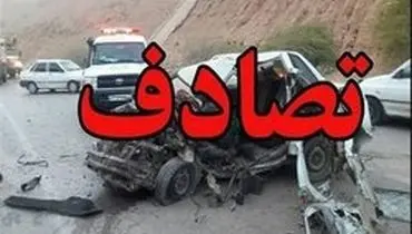 برخورد مرگبار اتوبوس با خودرو در مسیر ایلام – شباب