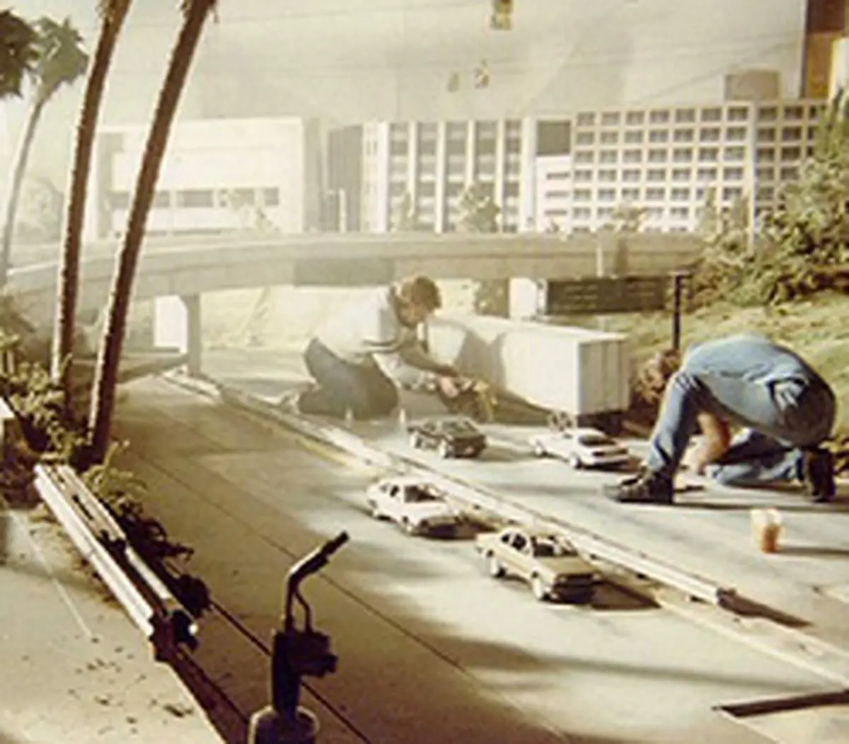 تصاویر دیدنی از پشت صحنه فیلم‌های مشهور هالیوود