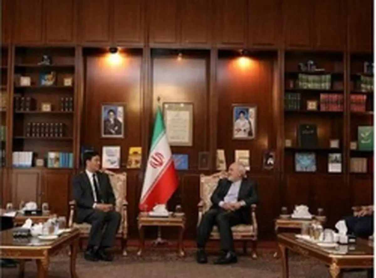 دیدار فرستاده ویژه چین در امور خاورمیانه با ظریف