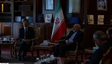 قطعی برق در دیدار مقام چینی با جواد ظریف! +عکس