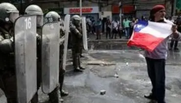کشتار در شیلی؛ اعتراض به گرانی بلیت مترو تاکنون ۱۸ کشته