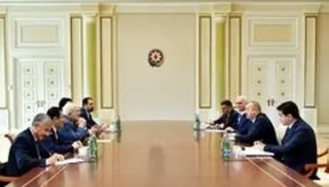 ظریف با رئیس جمهوری آذربایجان دیدار کرد