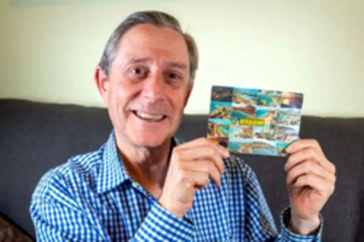 کارت پستال یک مرد ۶۶ ساله پس از ۲۸ سال به مقصد رسید