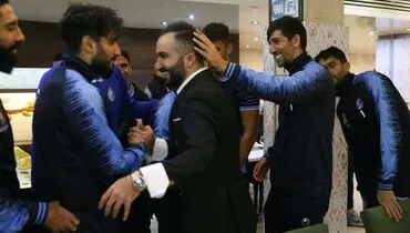 استقبال جالب استقلالی‌ها از بازیکن مصدوم +تصاویر