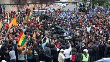 ادامه درگیری‌ها در بولیوی پس از اعلام پیروزی مورالس