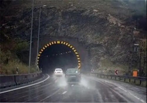 هوای بارانی تهران در شرایط نارنجی