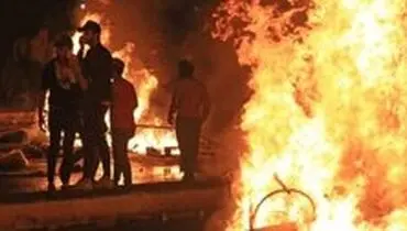 منزل استاندار «ذی‌قار» به آتش کشیده شد +تصاویر