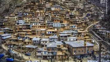 تصویر زیبا از روستای تنگیسر کردستان