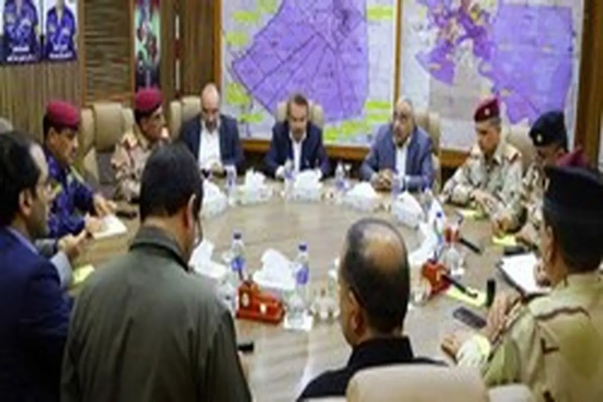 برگزاری جلسه عادل عبدالمهدی با فرماندهان عراقی برای بررسی شرایط این کشور