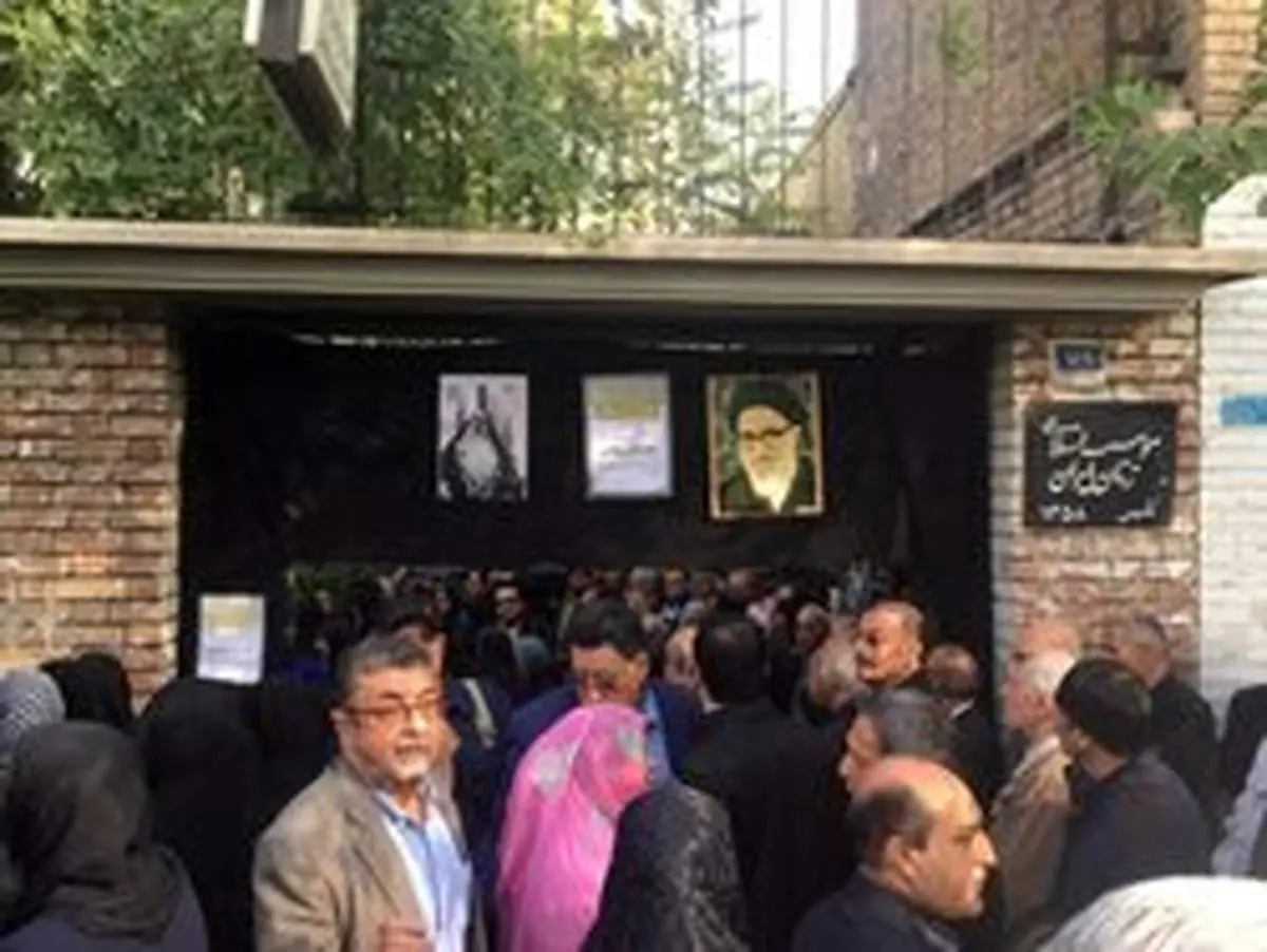 پیکر اعظم طالقانی تشییع شد +تصاویر
