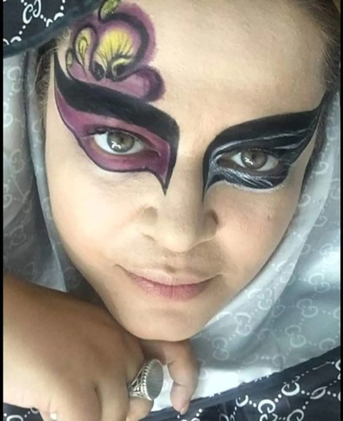 ترسناک ترین عکس بهاره رهنما