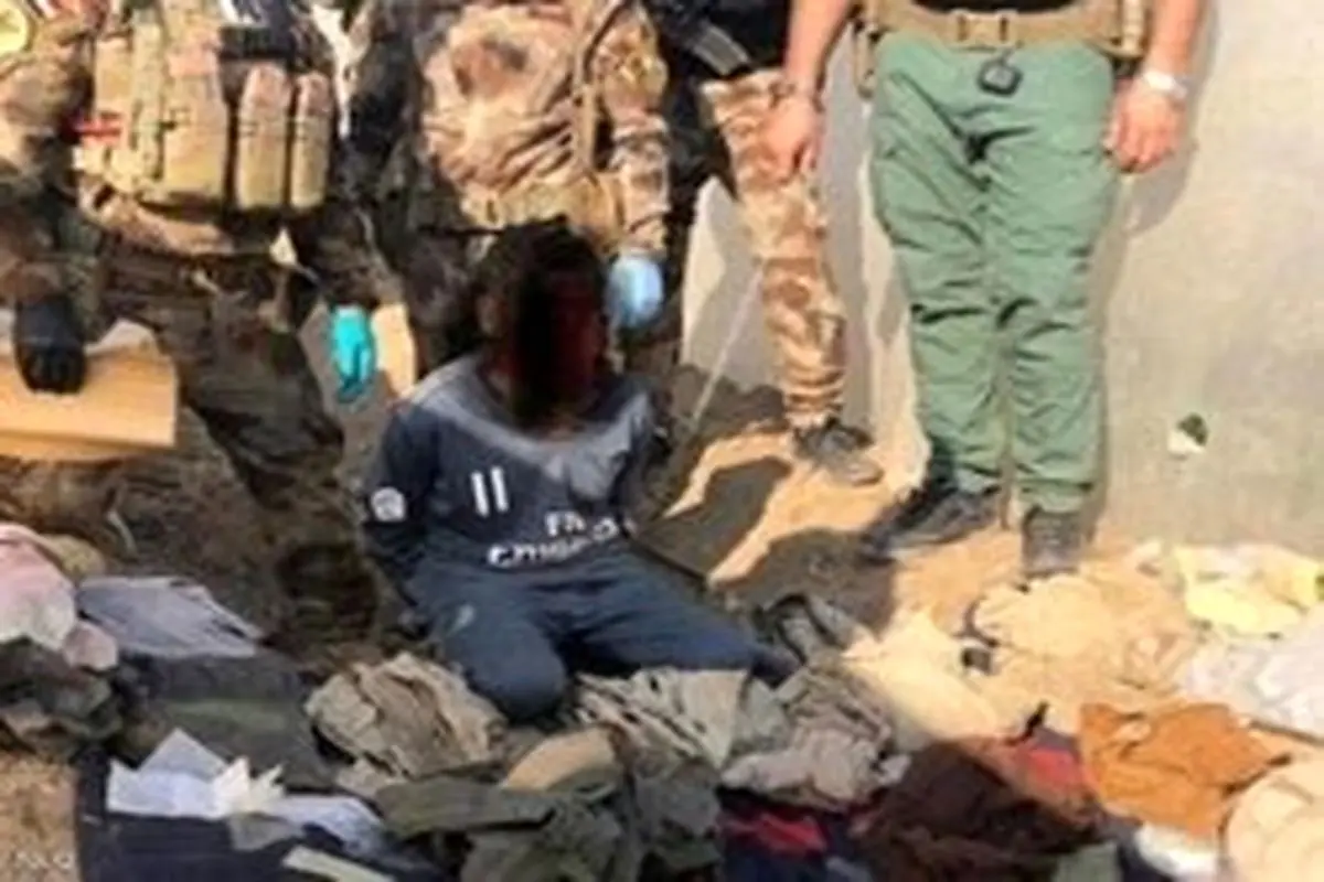 بازداشت نوجوانی که قصد داشت در بغداد عملیات تروریستی انجام دهد +عکس