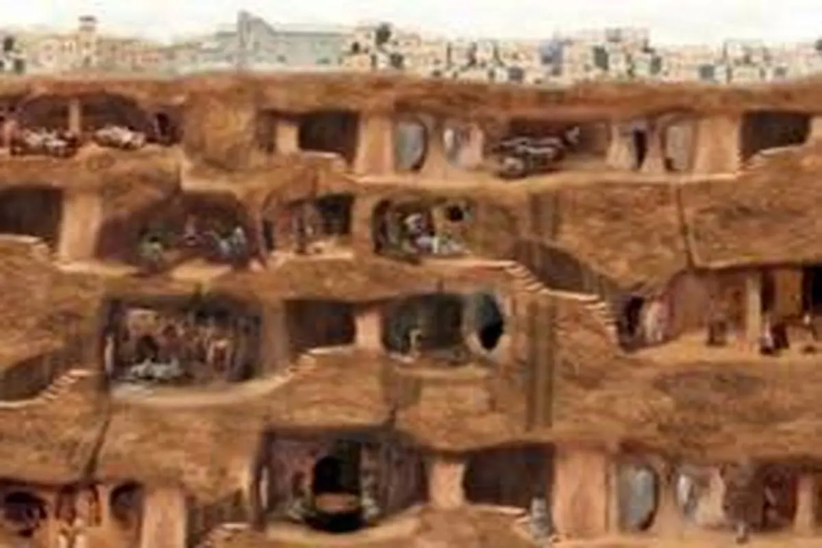 شهر زیرزمینی درینکویو، ۱۸ طبقه زیرزمین ترکیه
