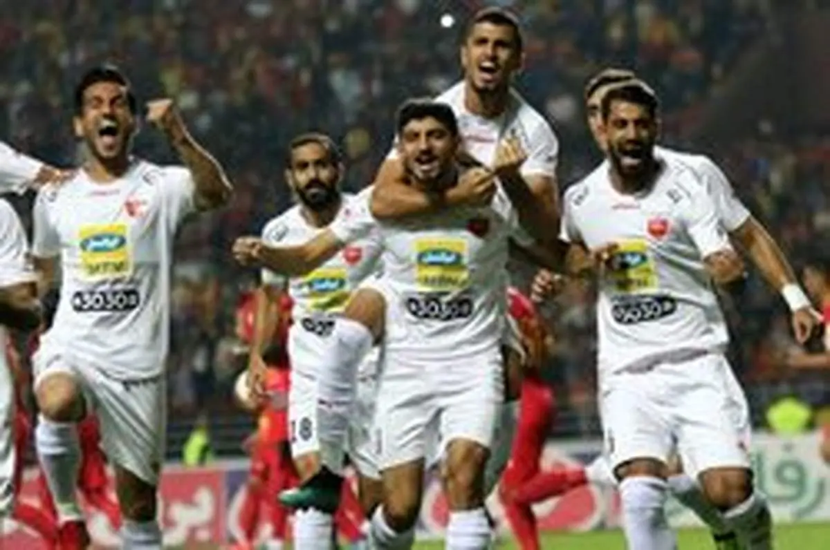 پرسپولیس موقتاً جایگاه دوم جدول را تصاحب کرد / امید کالدرون به ندیدن پرتاب بطری و سیب