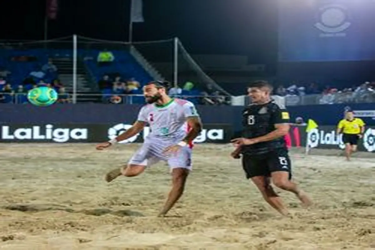 پیروزی تیم ملی فوتبال ساحلی ایران برابر مکزیک