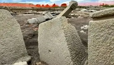 قدمتی ۲۵۰۰ ساله؛ کشف معبد باستانی در مسیر جاده جدید+عکس
