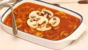 خورش قارچ سرشار از پروتئین