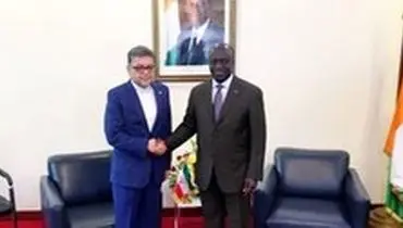 سفیر جدید ایران رونوشت استوارنامه خود را تقدیم وزیر خارجه ساحل عاج کرد