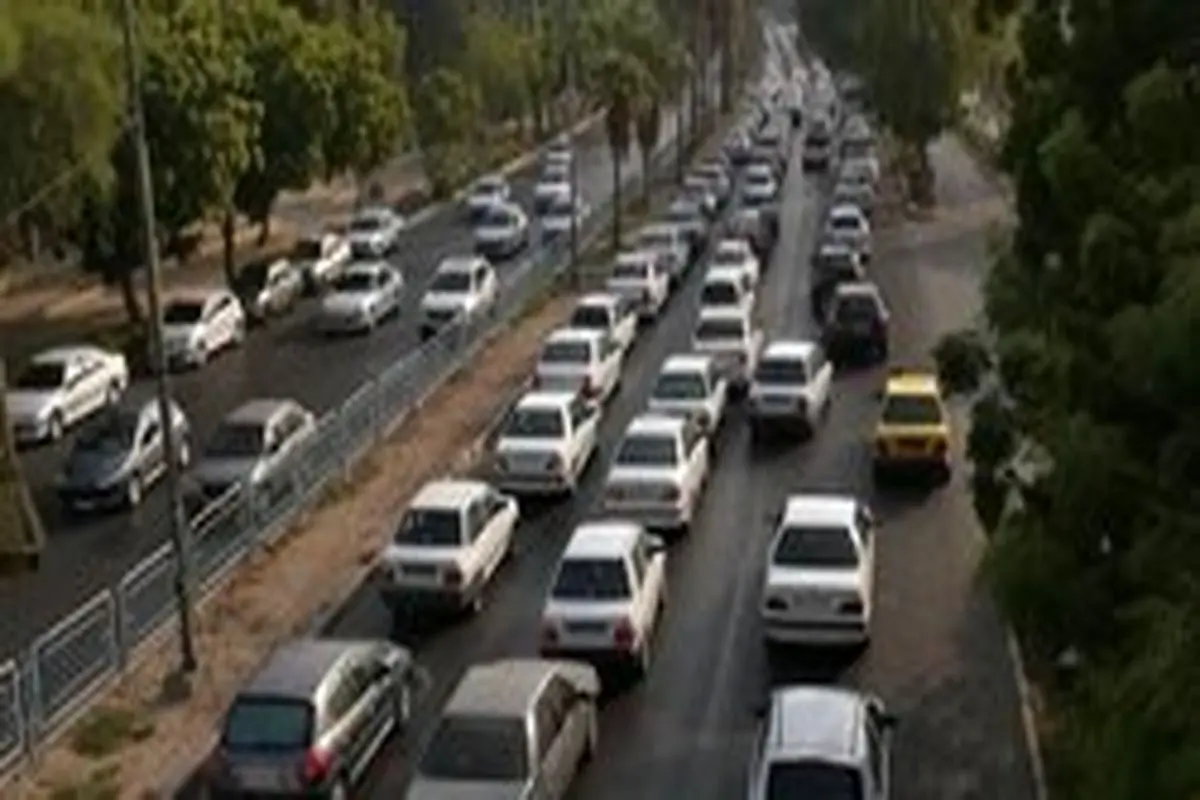 ترافیک فوق سنگین در ورودی های شرقی استان تهران