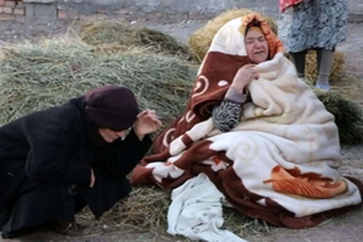 هوای سرد در مناطق زلزله زده آذربایجان شرقی حاکم می‌شود