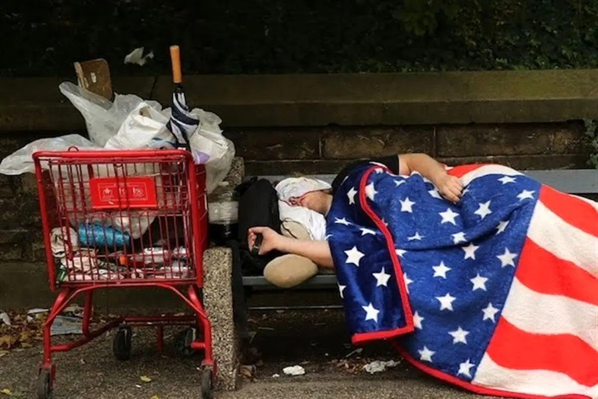 ۳۸ میلیون آمریکایی با "فقر" دست‌وپنجه نرم می‌کنند! + تصاویر