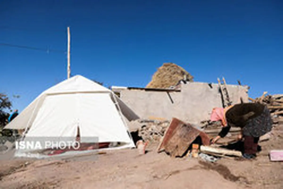 مرگ دو زلزله‌زده در چادر