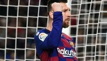 مسی به رکورد رونالدو رسید