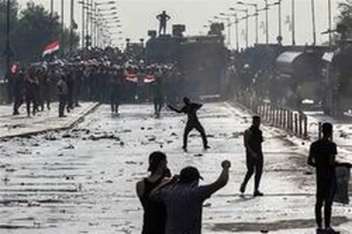 ممنوعیت ۹ روزه استفاده از گاز اشک‌آور در عراق