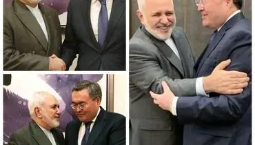 رایزنی ظریف با وزیر امورخارجه قزاقستان