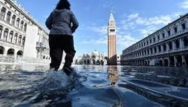 ونیز دوباره به زیر آب رفت/ یک میلیارد یورو خسارت وارده به شهر