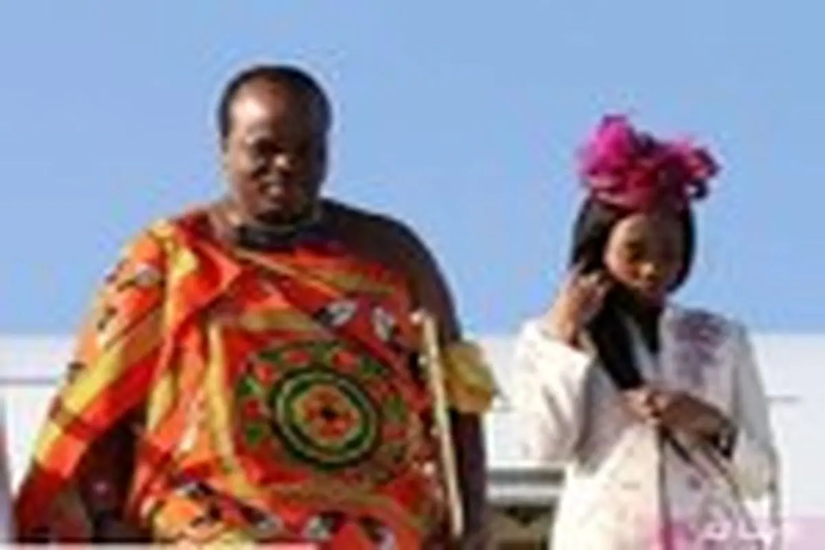 ریخت و پاش پادشاه آفریقایی برای ۱۴ همسرش