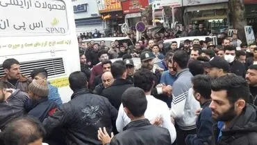 تجمع بنزینی در گرگان
