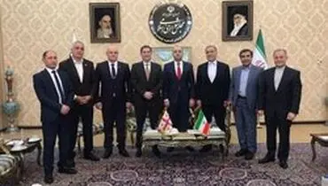 سفر گروه دوستی پارلمانی گرجستان و ایران به تهران