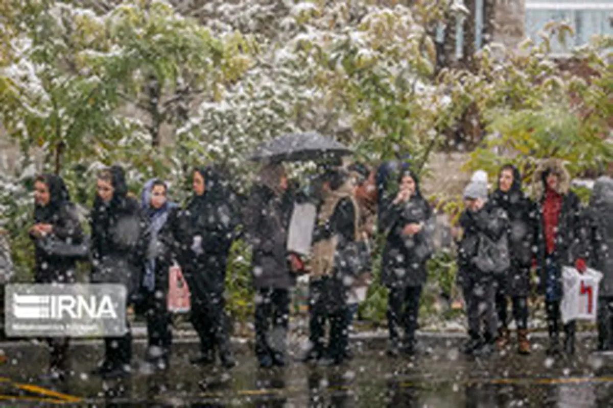 پیش‌بینی بارش در اغلب مناطق کشور/ شدت برف در تهران