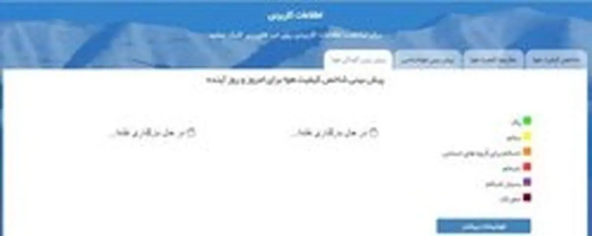 قطعی اینترنت پیش‌بینی وضع هوا را مشکل کرد