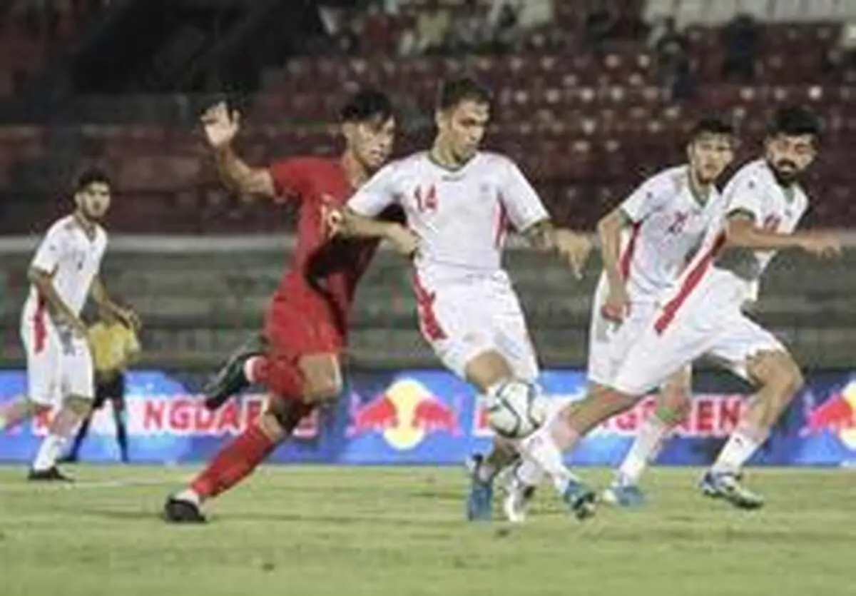 شکست تیم فوتبال امید ایران مقابل تیم قطر