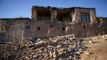 جزییات از خانه‌های فروریخته در زلزله آذربایجان شرقی